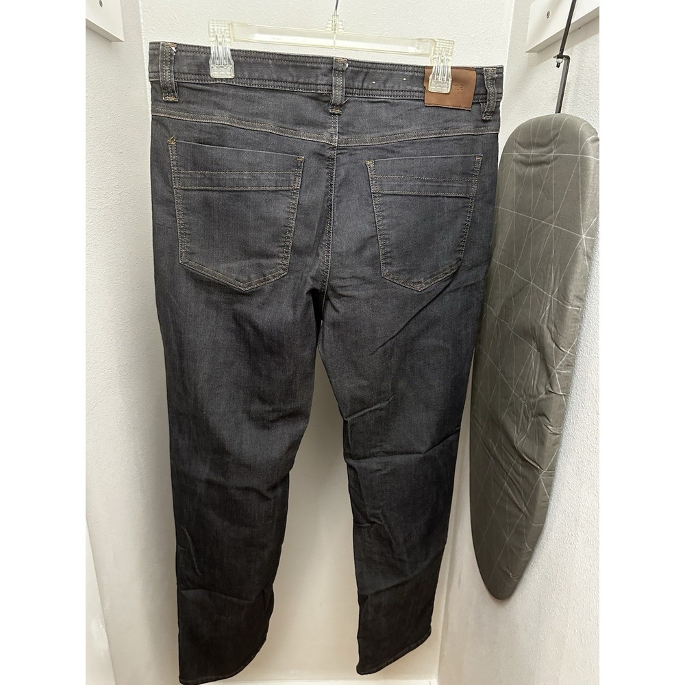 PrAna Pants Mens 35x32 Blue Slim Fit Organic Cotton Stretch Casual Jeans Outdoor - Picture 7 of 7
